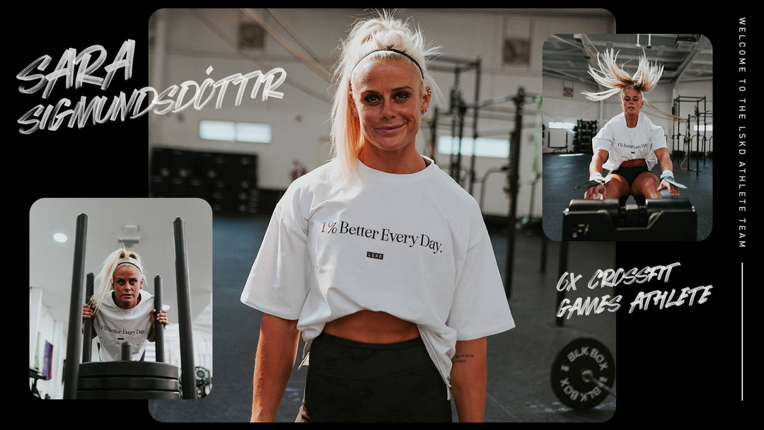 WELCOME TO THE ATHLETE TEAM SARA SIGMUNDSDÓTTIR