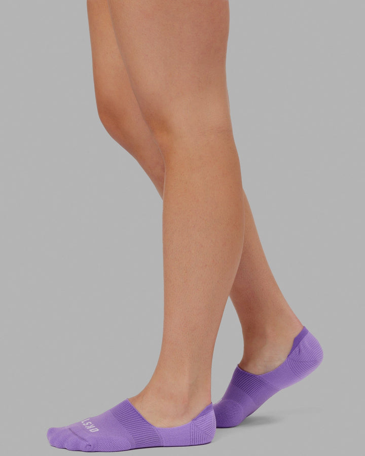 Performance No Show 3 Pack Socks - Green/Purple/Pink
