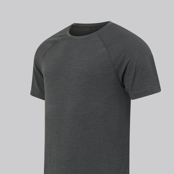 AeroFLX+ Seamless Tee - Black Marl