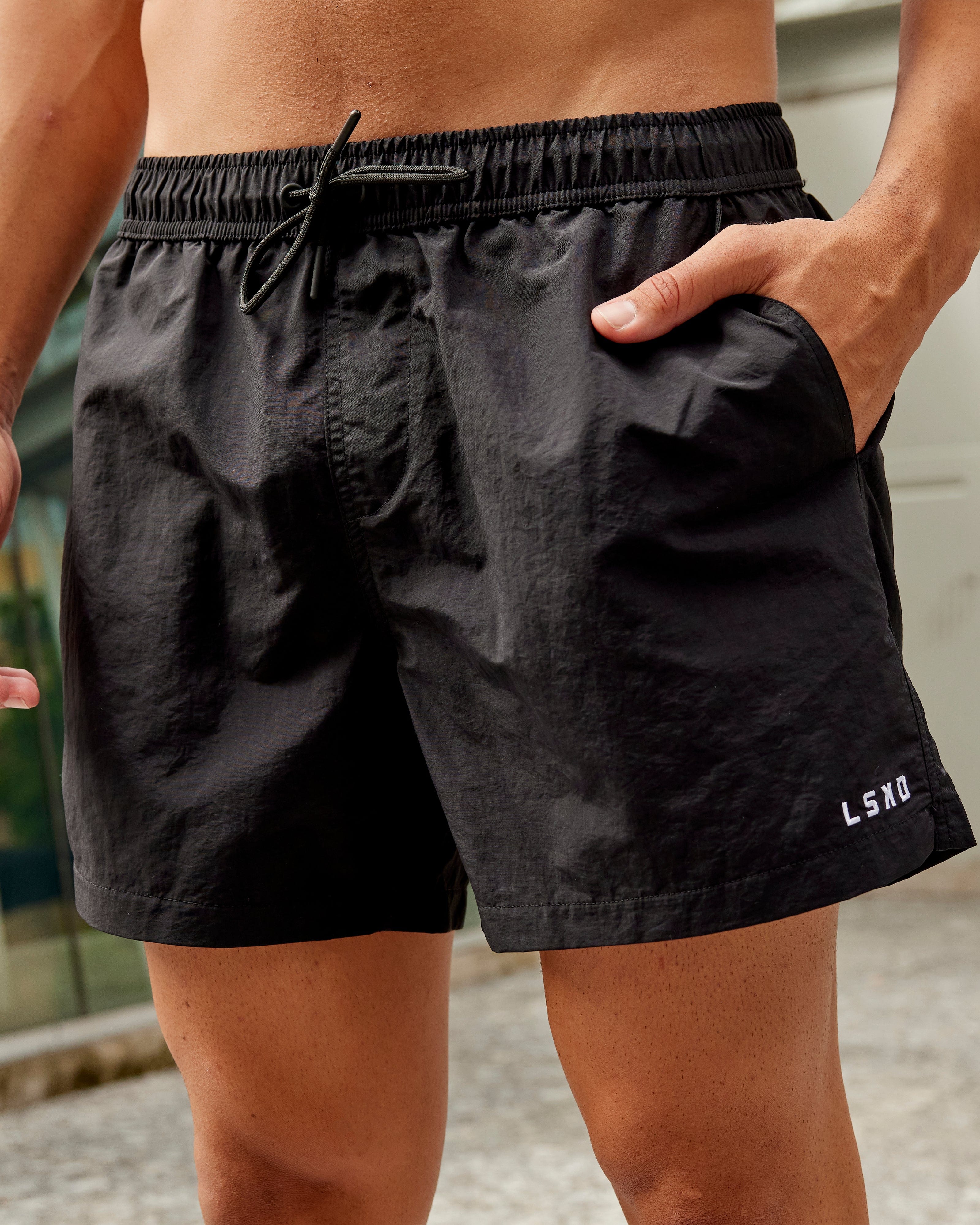 Classic 5 Shorts Black LSKD