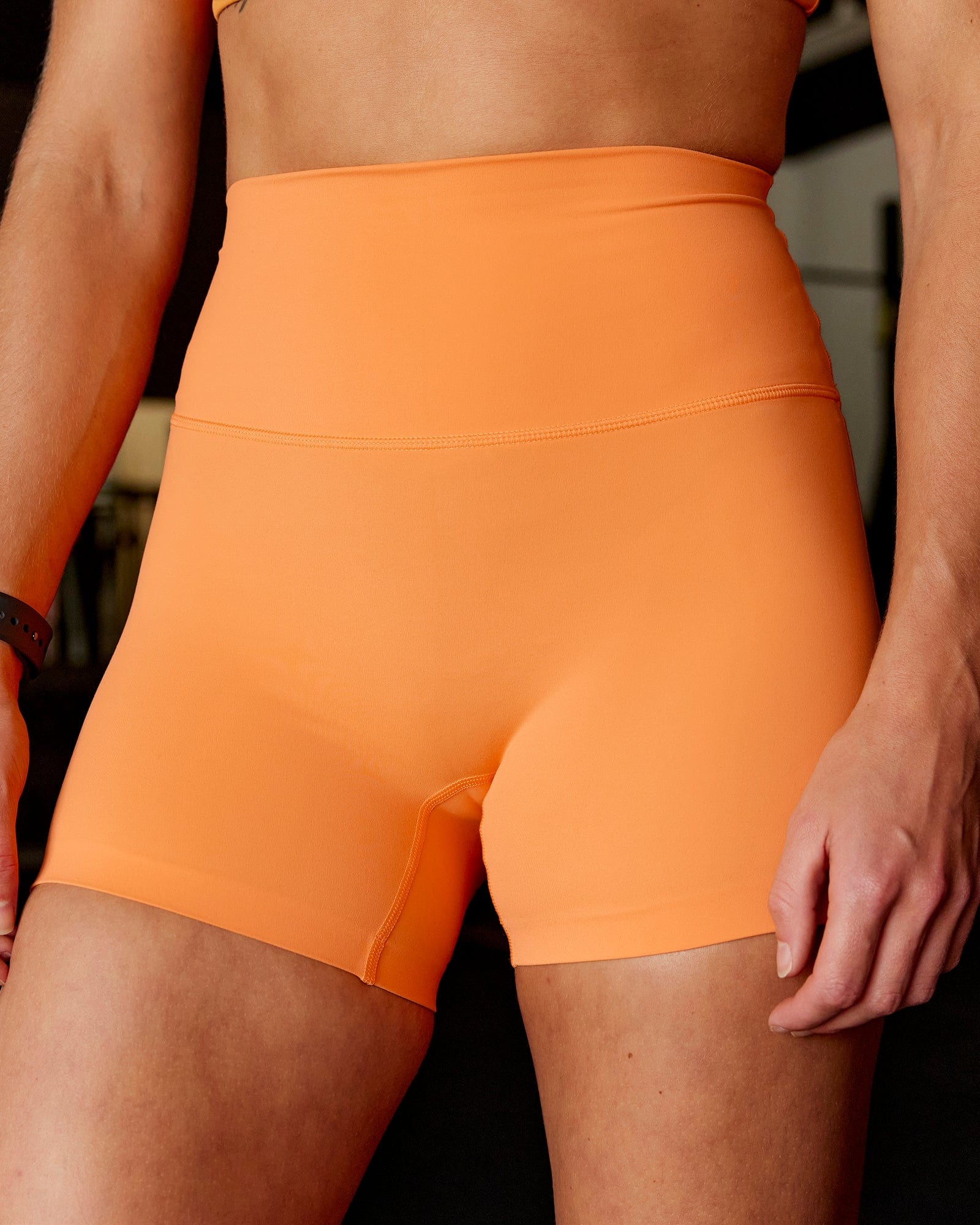 Tangerine nylon spandex sales active legging