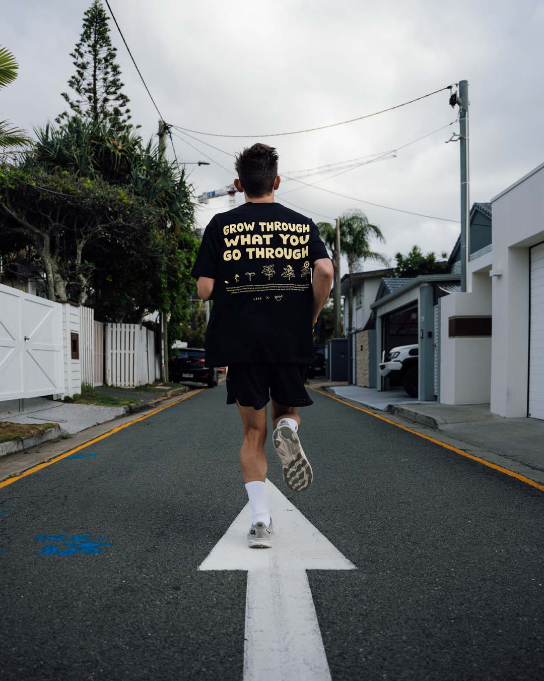 The Good Human Factory FLXCotton Tee Oversize - Black