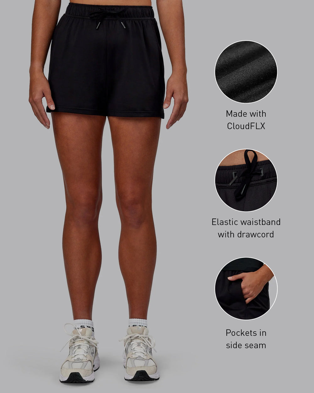 Restore CloudFLX Shorts - Black