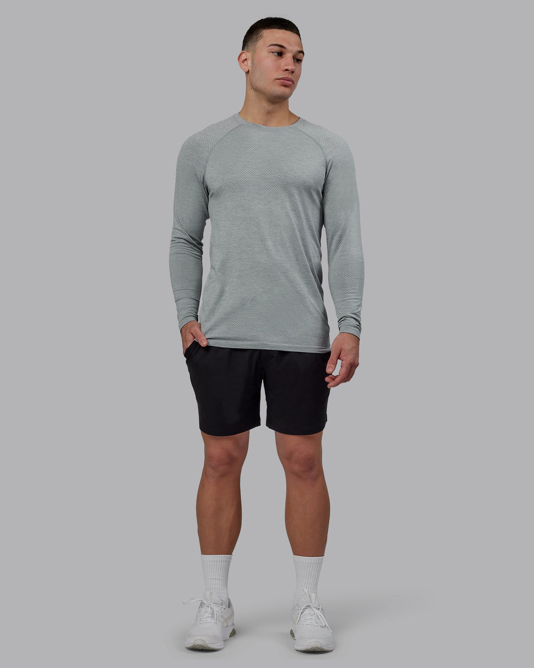 Man Wearing Restore CloudFLX Short - Black