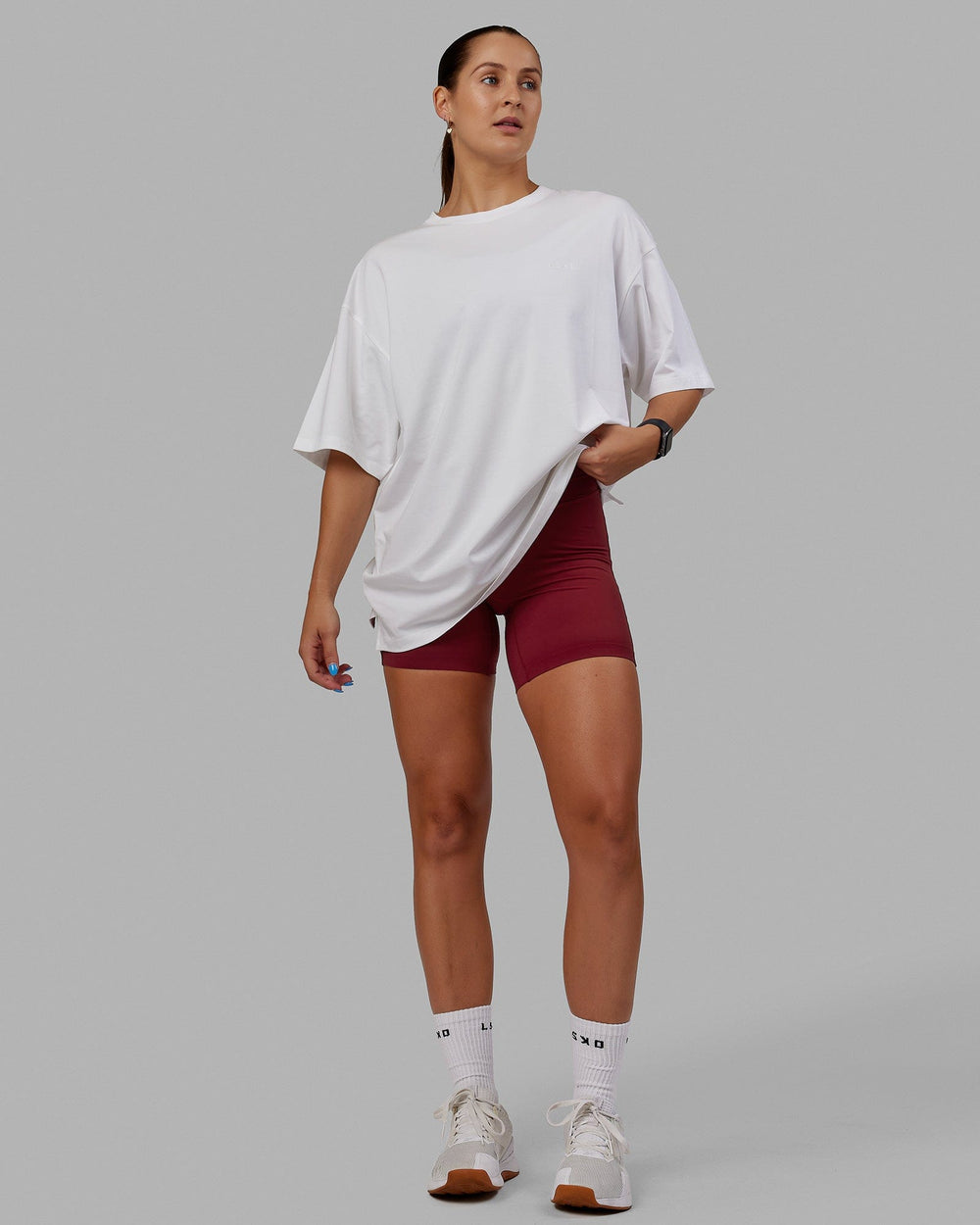 Unisex PimaFLX Tee Oversize - White