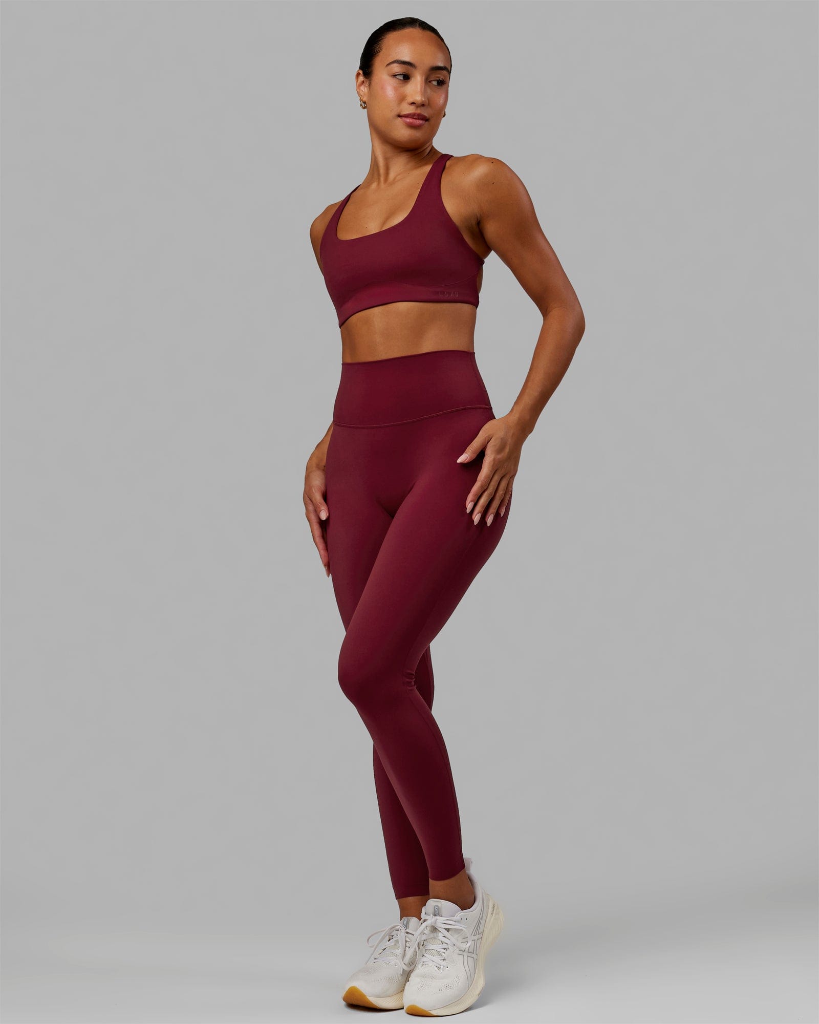 Aspire Sports Bra - Cranberry