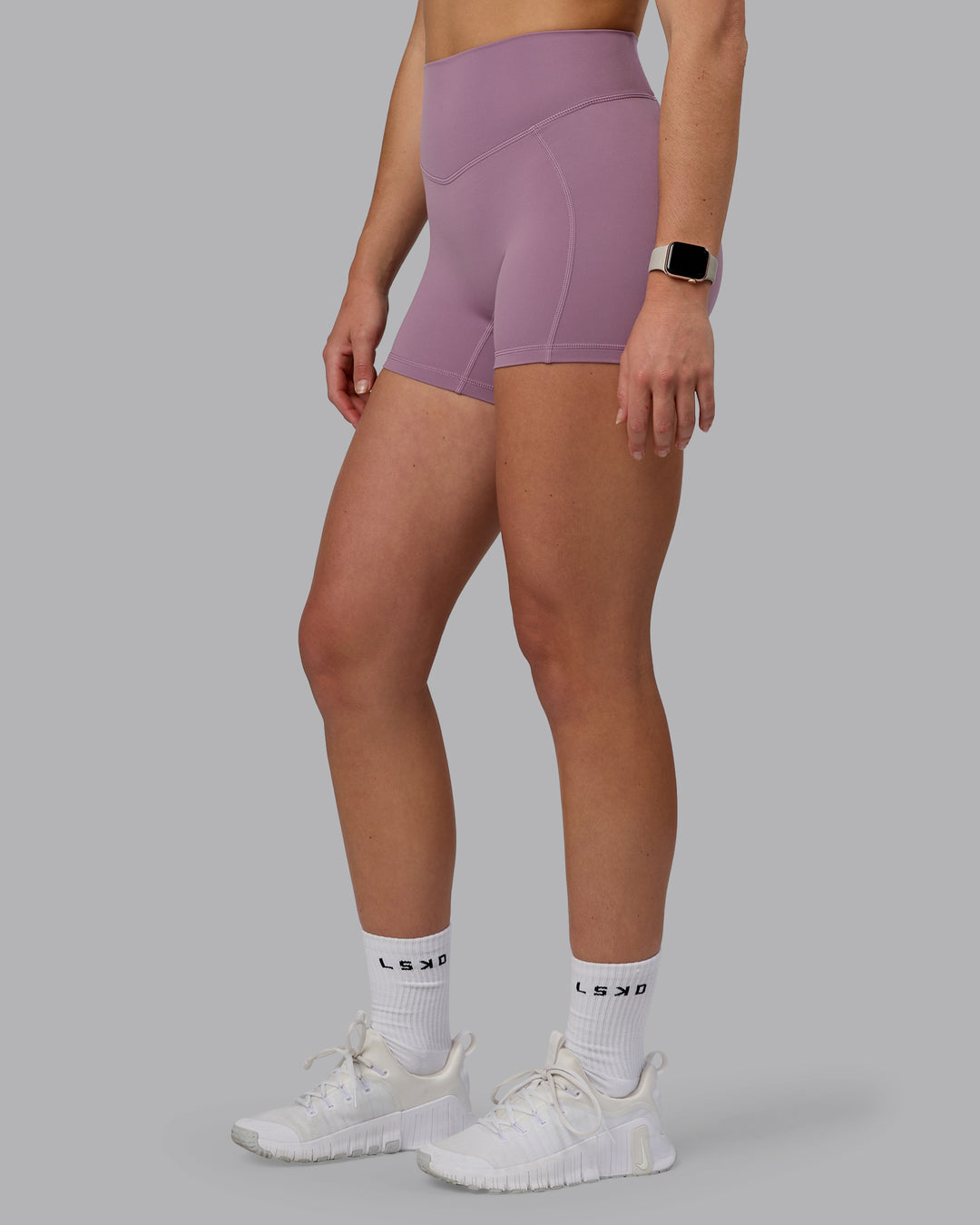 Woman wearing Blaze X-Shorts - Grape