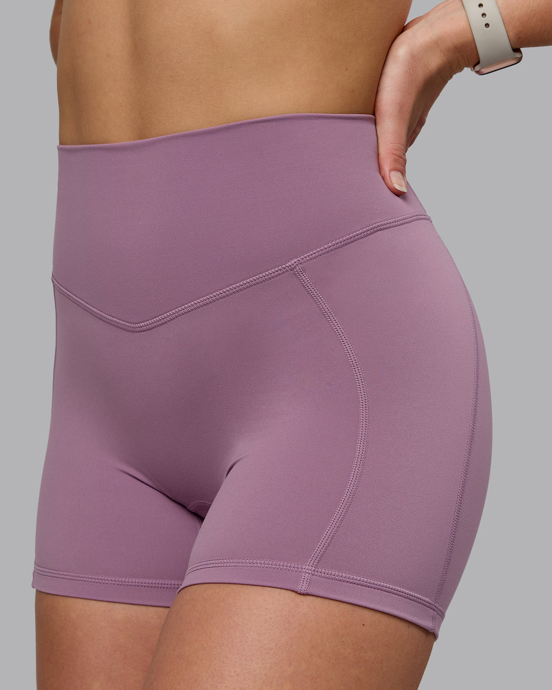 Woman wearing Blaze X-Shorts - Grape