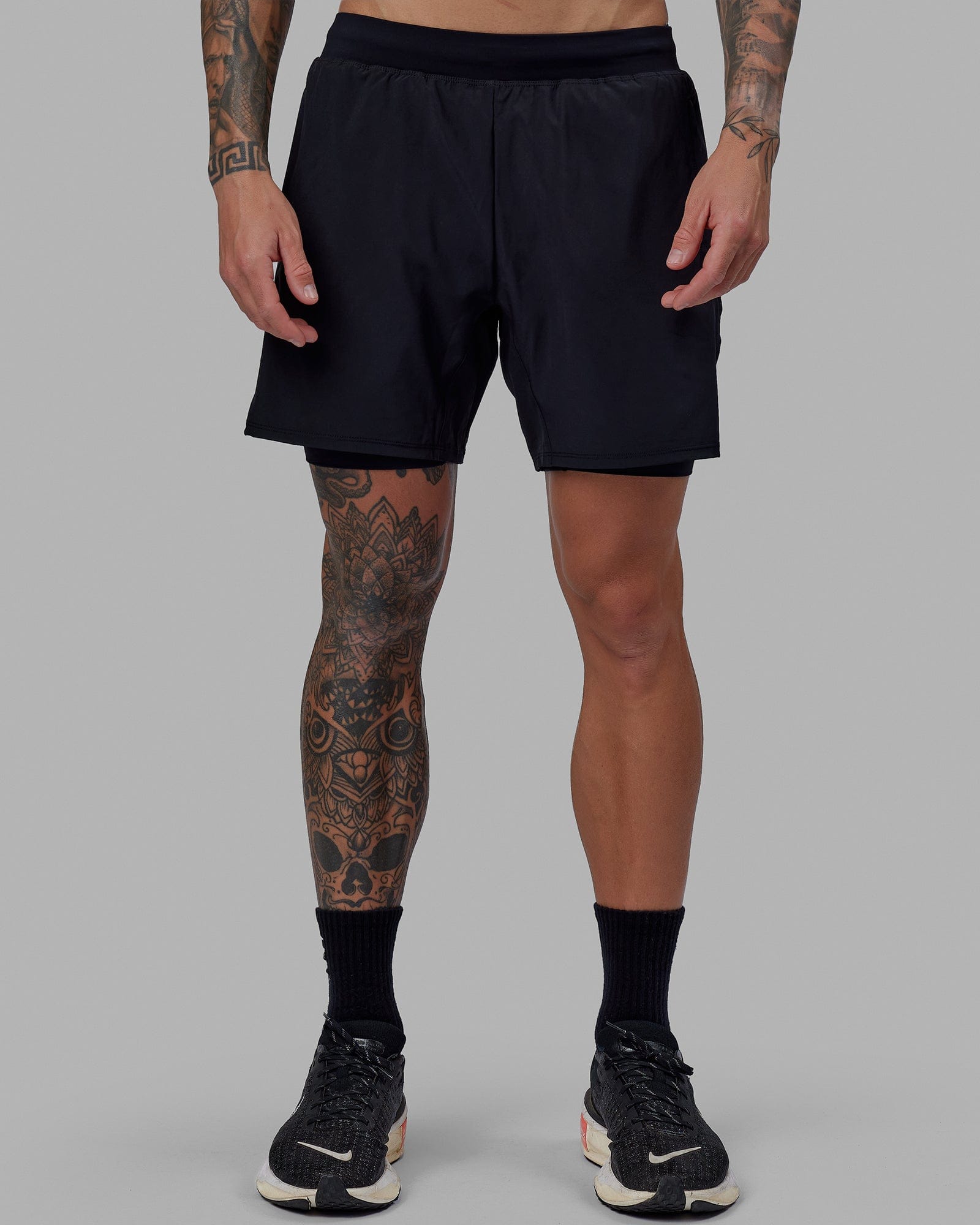 Mens hot sale lined shorts