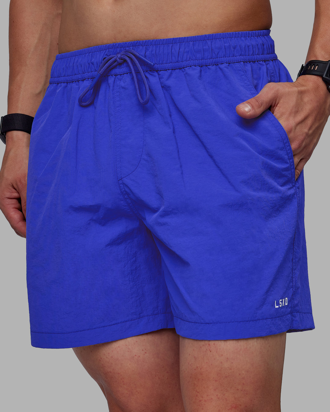 Man wearing Classic 5&quot; Shorts - Power Cobalt