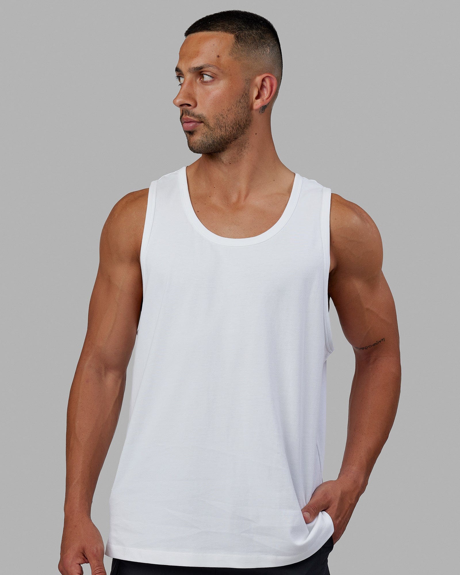 Classic Heavyweight Tank - White | LSKD