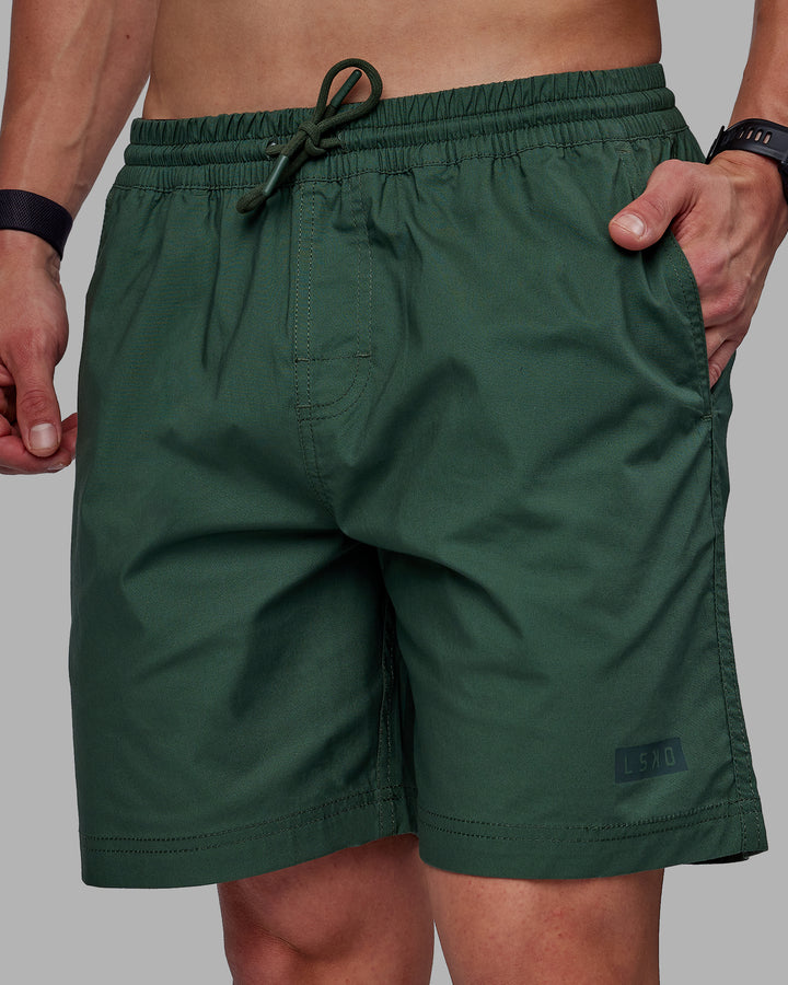 Man wearing Daily Shorts - Cilantro
