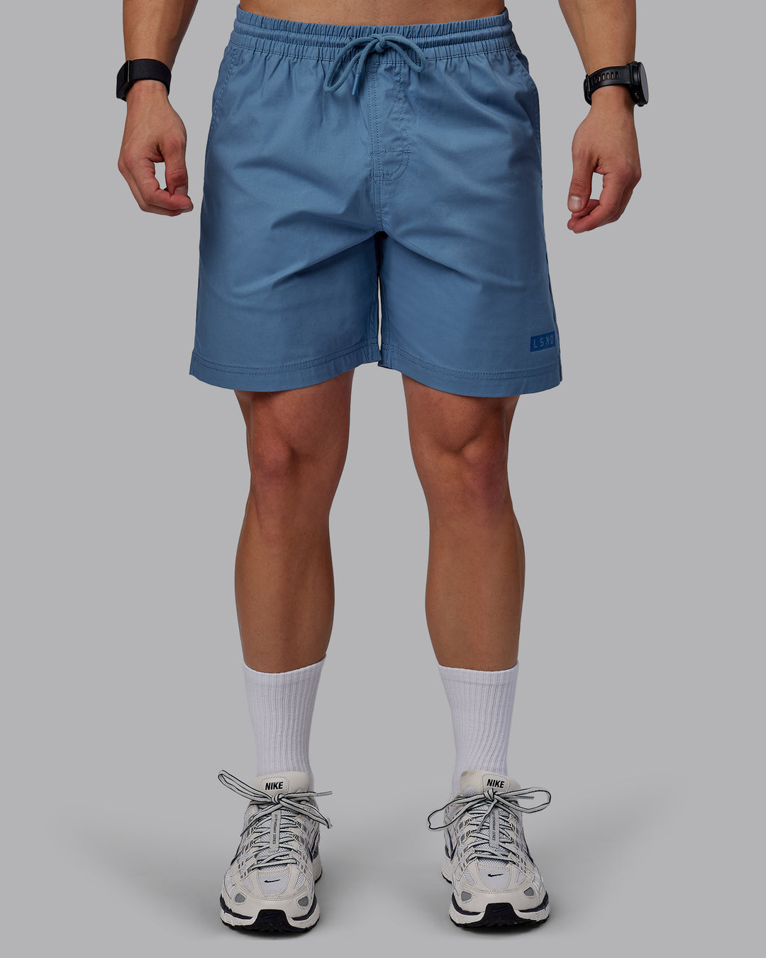 Man wearing Daily Shorts - Elemental Blue