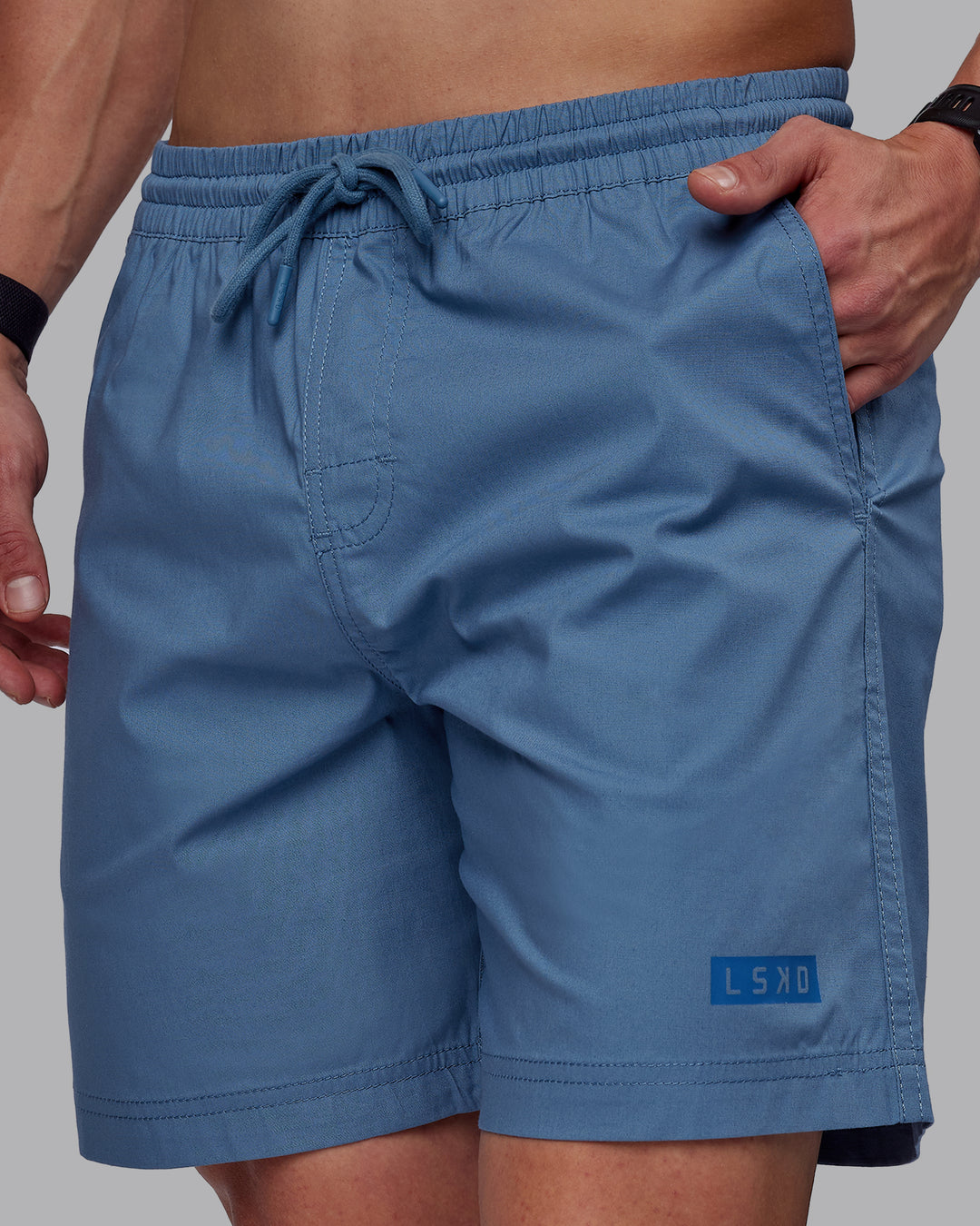 Man wearing Daily Shorts - Elemental Blue