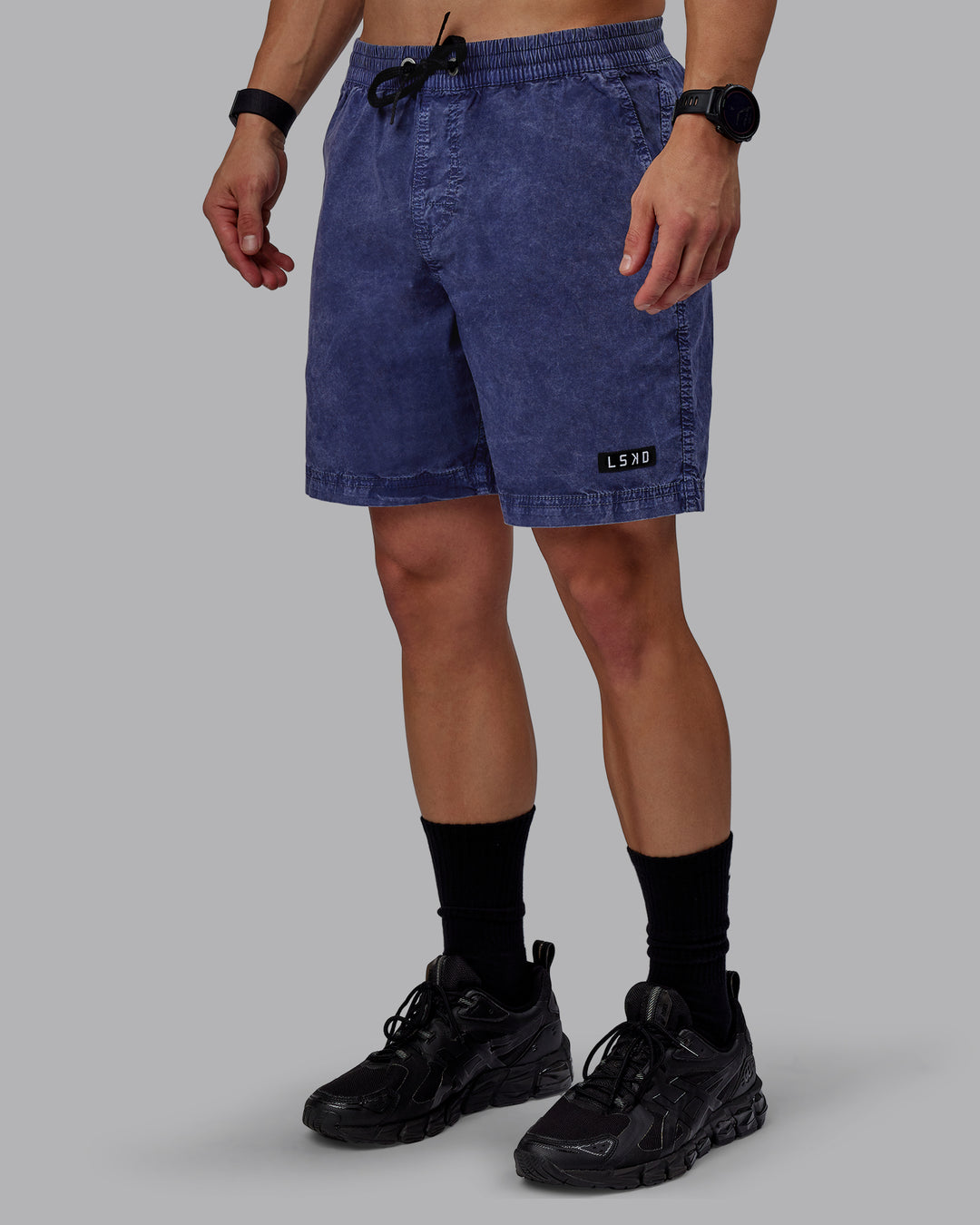 Man wearing Daily Shorts - Pigment Blue