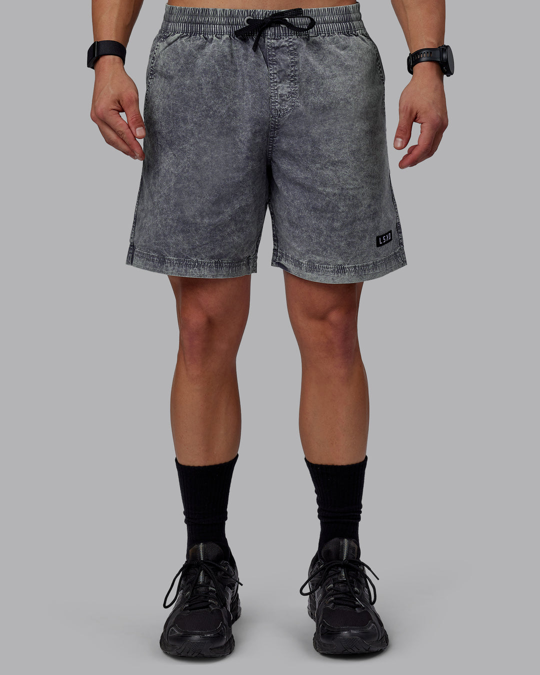 Man wearing Daily Shorts - Pigment Slate