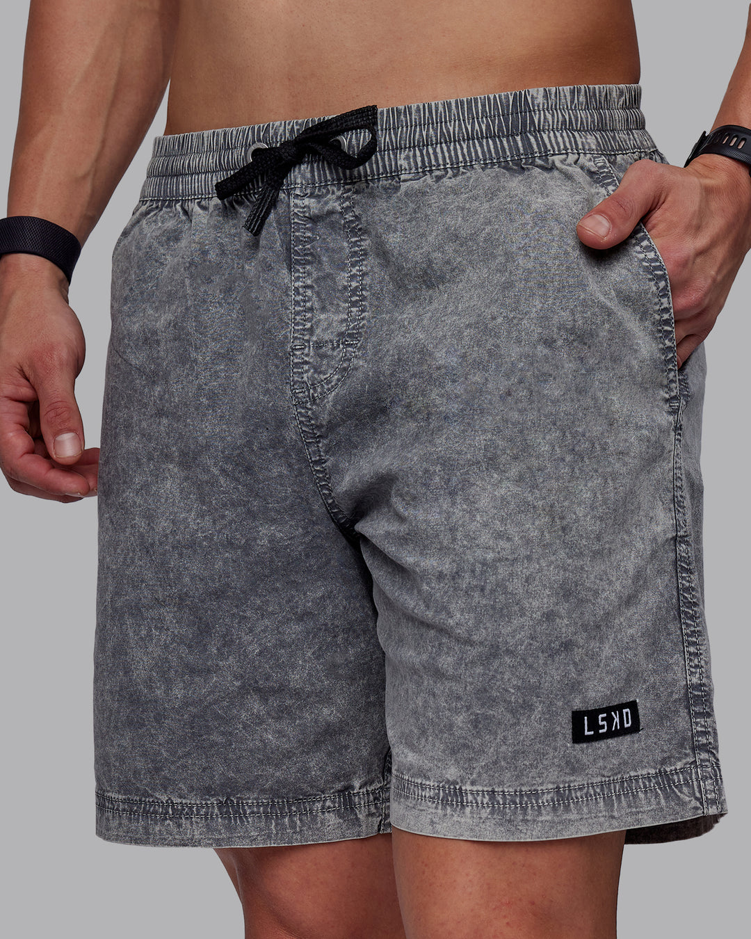 Man wearing Daily Shorts - Pigment Slate