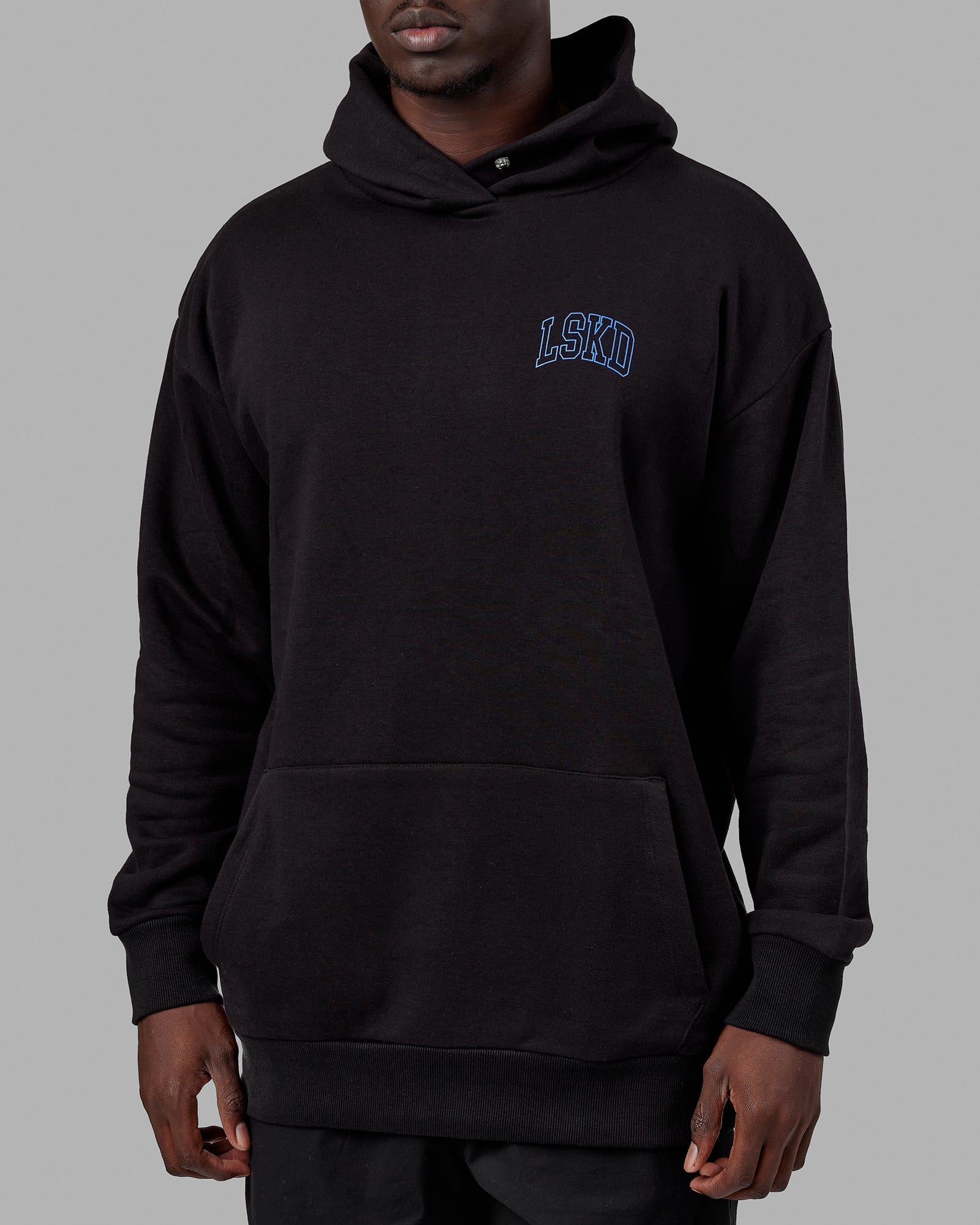 Unisex Guild Hoodie Oversize - Black | LSKD