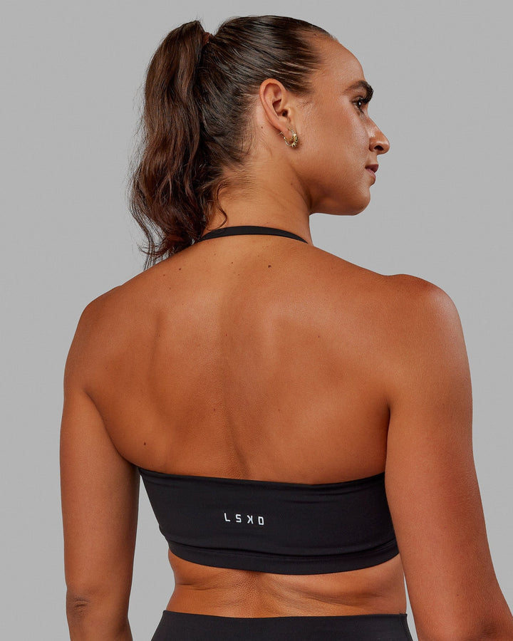 Woman wearing Inspire Sports Bra - Black
