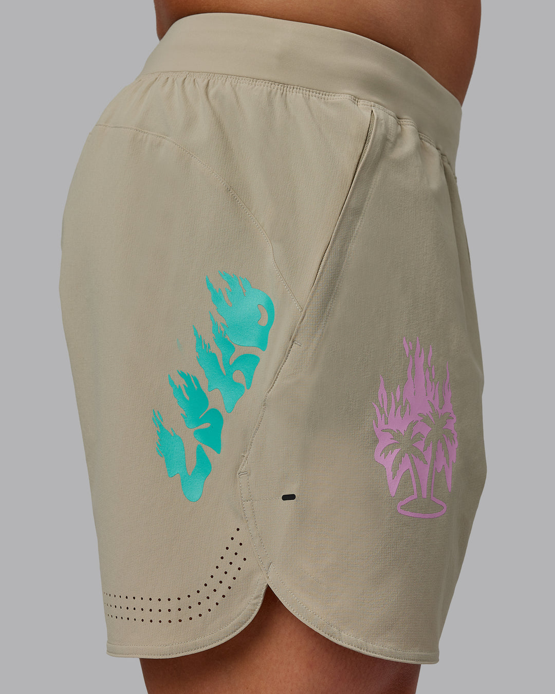 Man wearing Lift 6&quot; Performance Shorts - Sand-So Cal 24