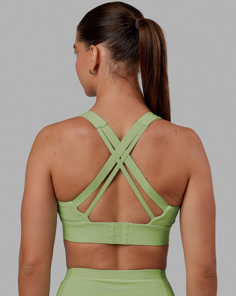 Lululemon green cheap sports bra