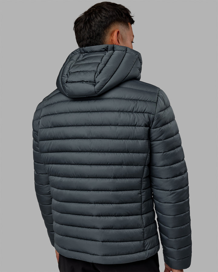 Man wearing All Day Puffer Jacket - Storm
