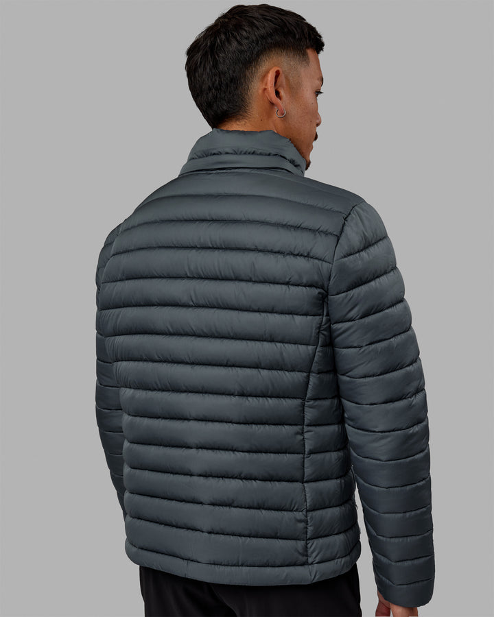 Man wearing All Day Puffer Jacket - Storm
