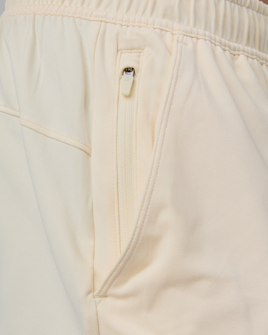 Man wearing Restore 6&quot; CloudFLX Shorts - Ivory