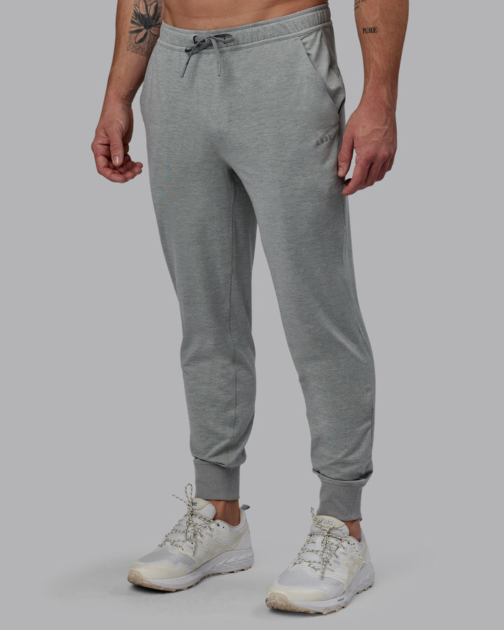 Man Wearing Restore CloudFLX Jogger - Light Grey Marl
