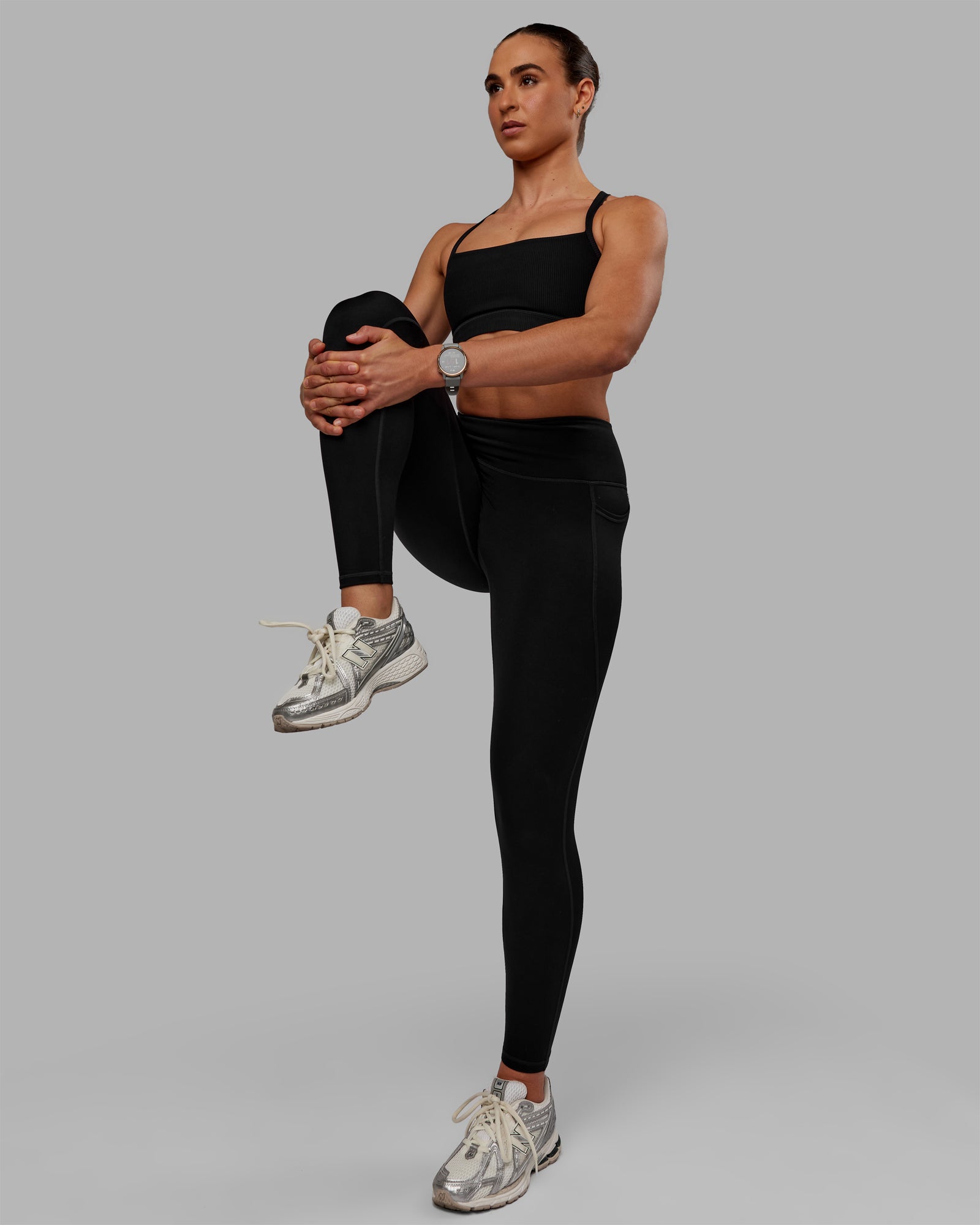 Motion Full Length Thermal Tights Black LSKD
