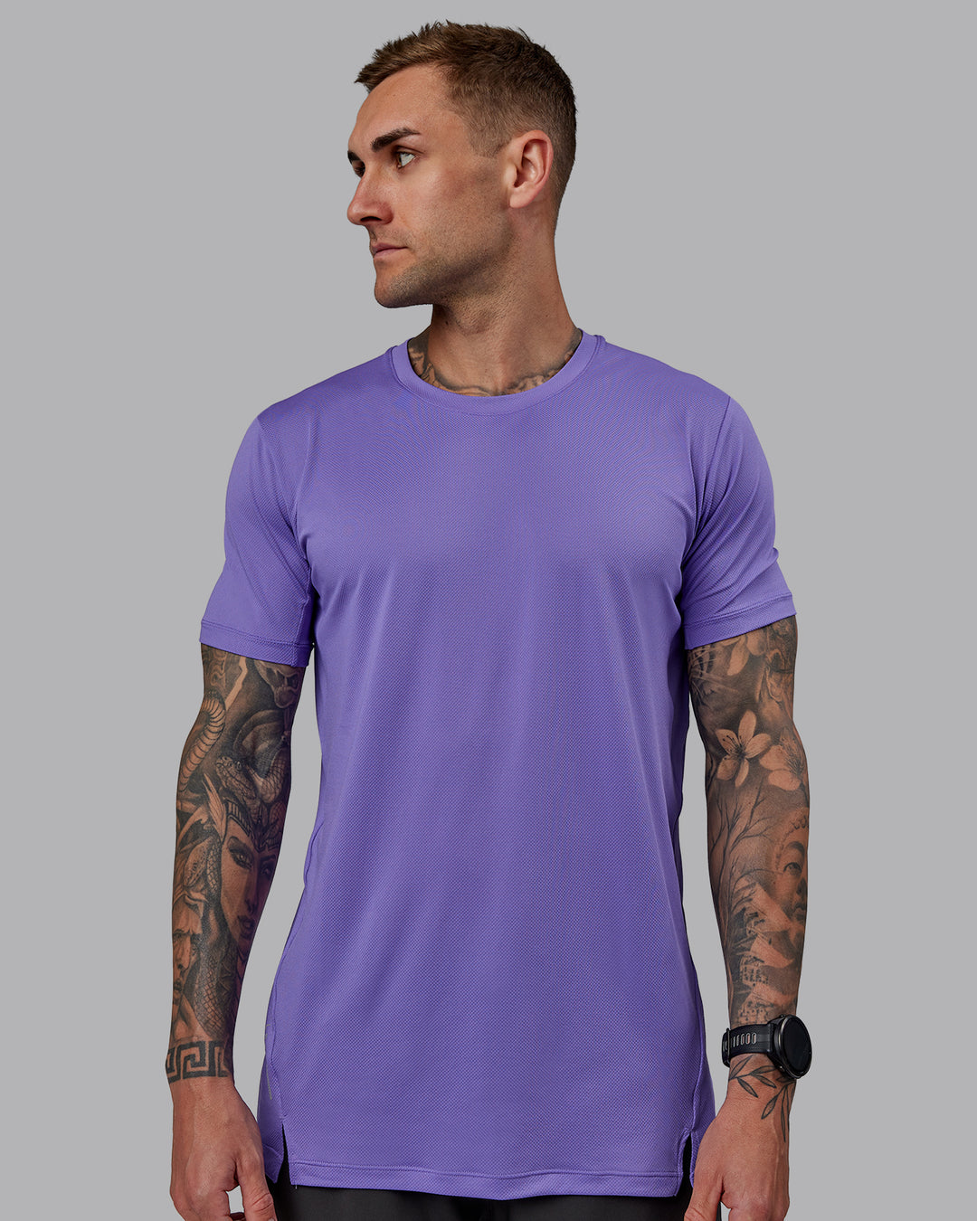 Pace Running Tee - Dahlia Purple