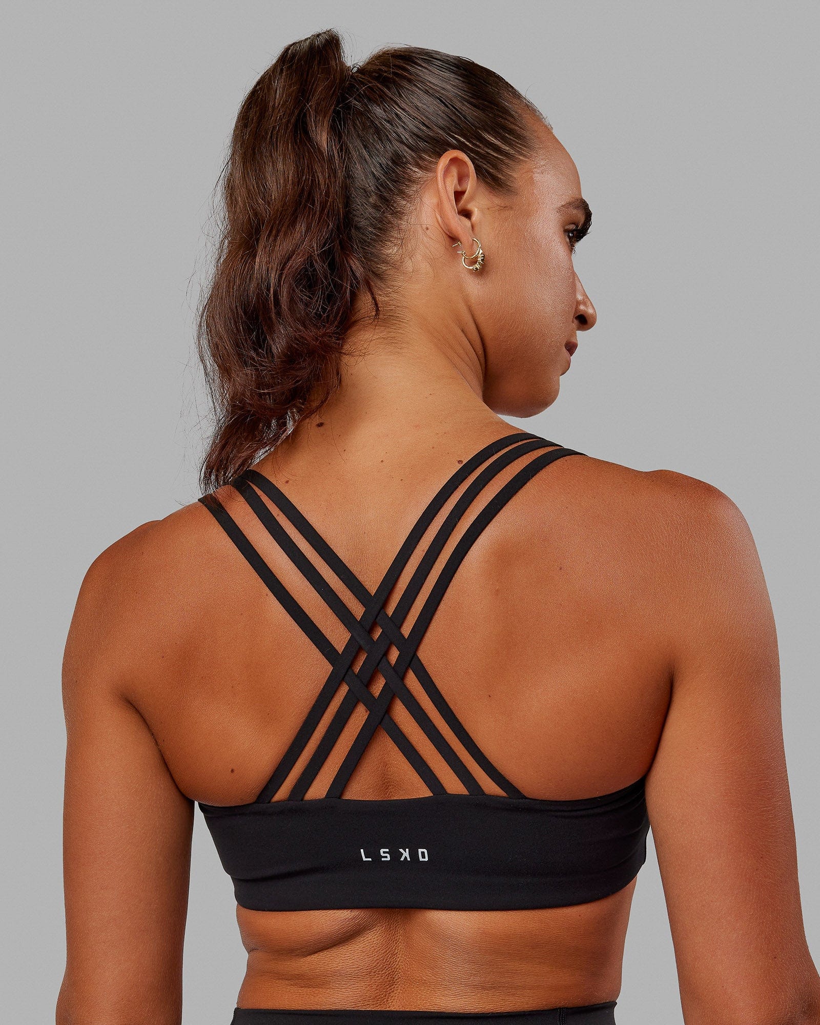 LSKD - A little commotion for the Agile Sports Bra 🦩⁠💗⁠ ✨ Double-lined  (no padding needed)⁠ ✨⁠ Relaxed everyday fit⁠ ✨⁠ Twist design bust detail &  roulette back strap⁠ ⁠ Rep Now