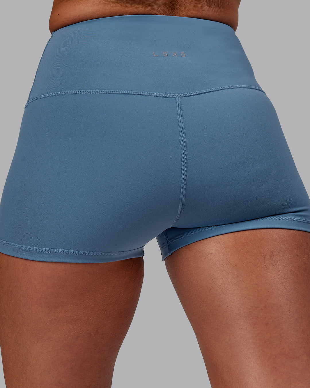 Woman wearing RXD High Waist Micro Short Tights - Elemental Blue