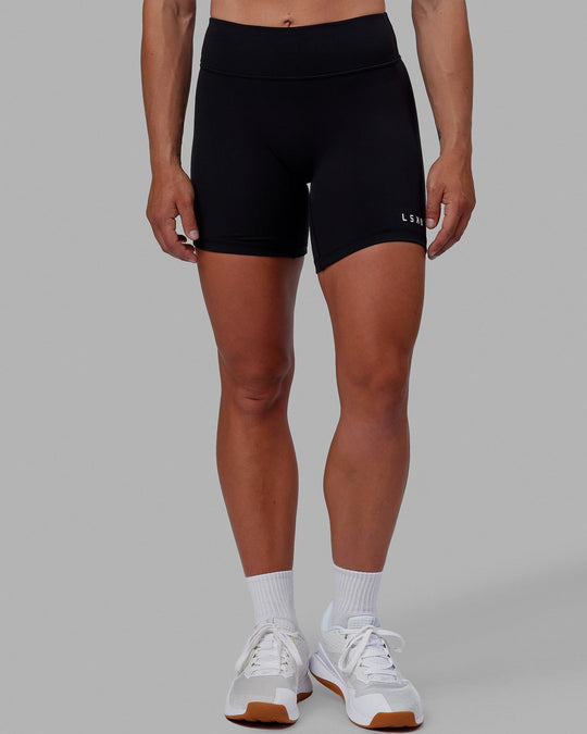 RXD Mid Short Tights - Black | LSKD