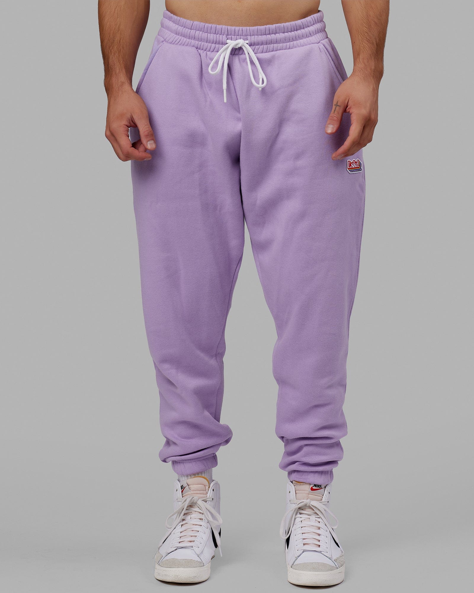 Lavender cheap track pants