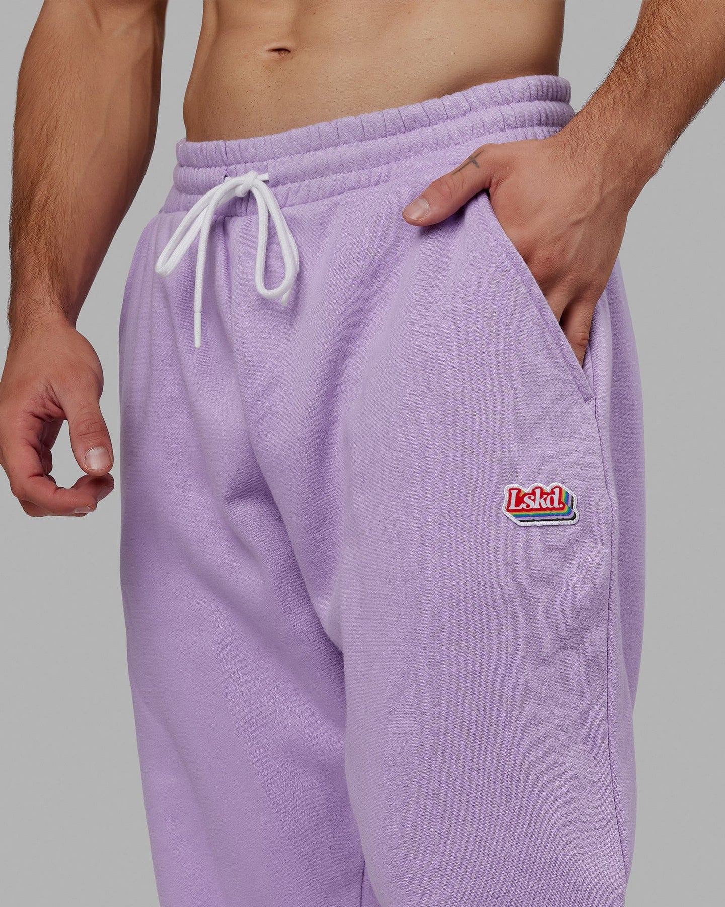 Lilac best sale track pants