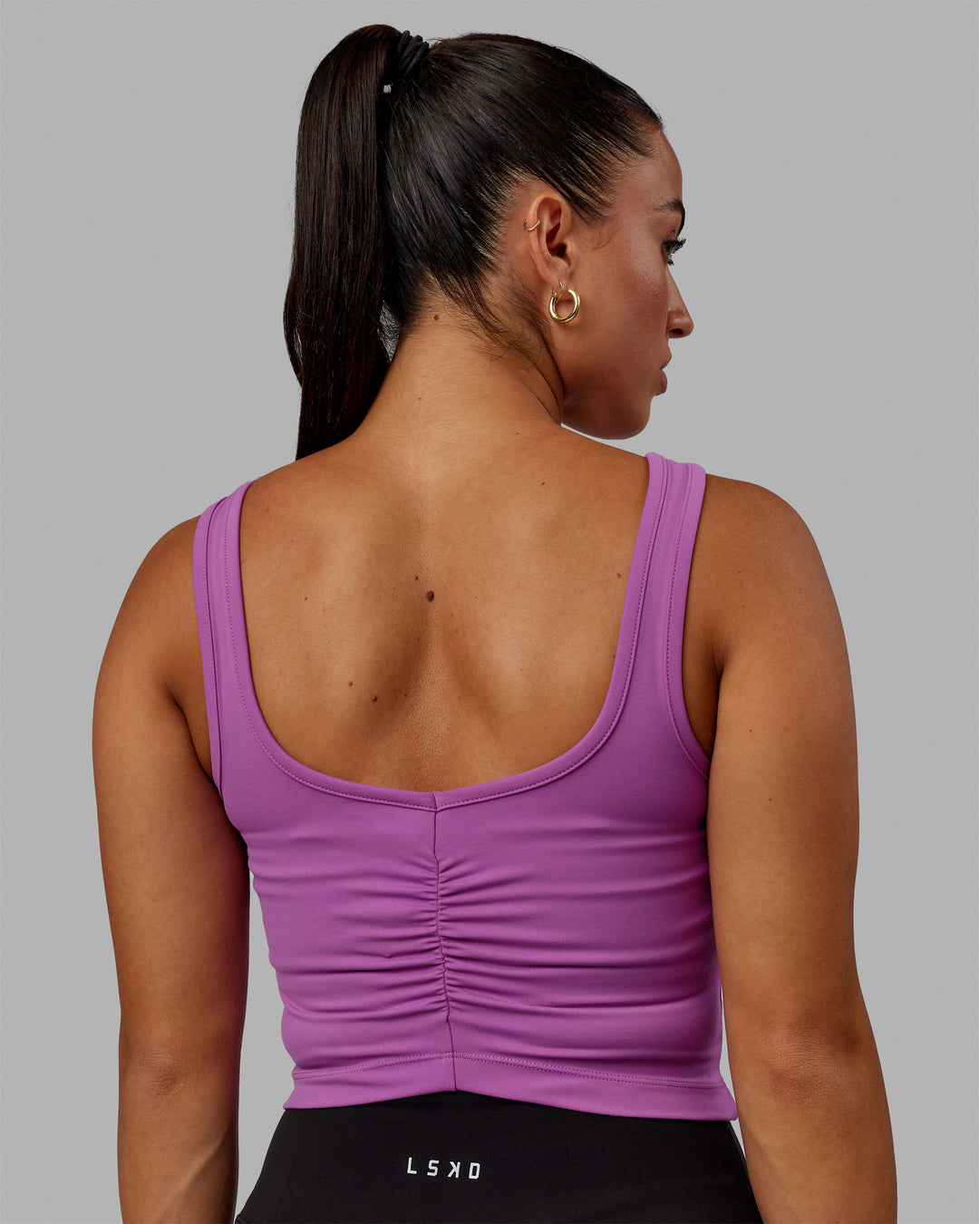 Woman wearing Reflex Active Tank - Hyper Violet