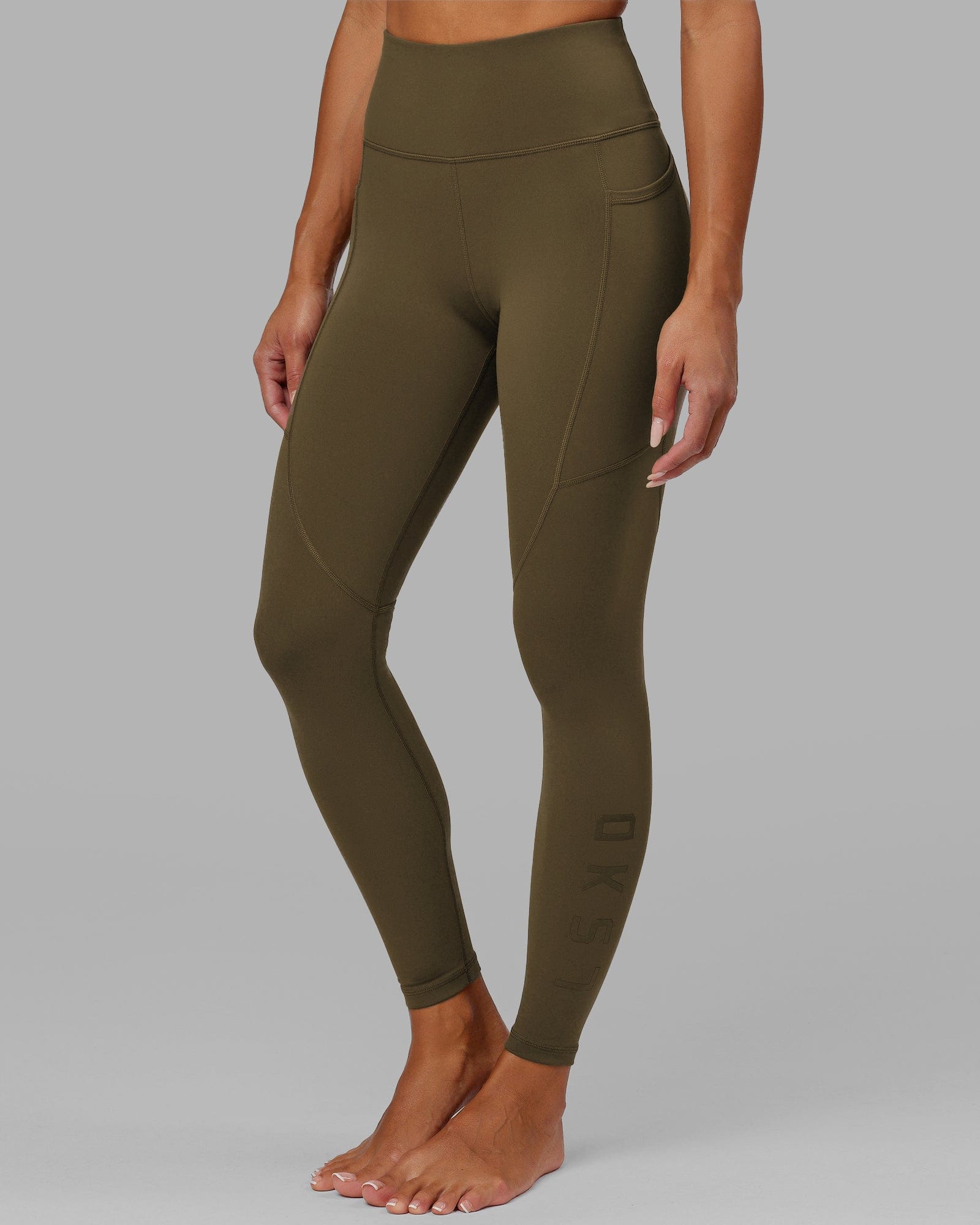 Army green shop lulu leggings