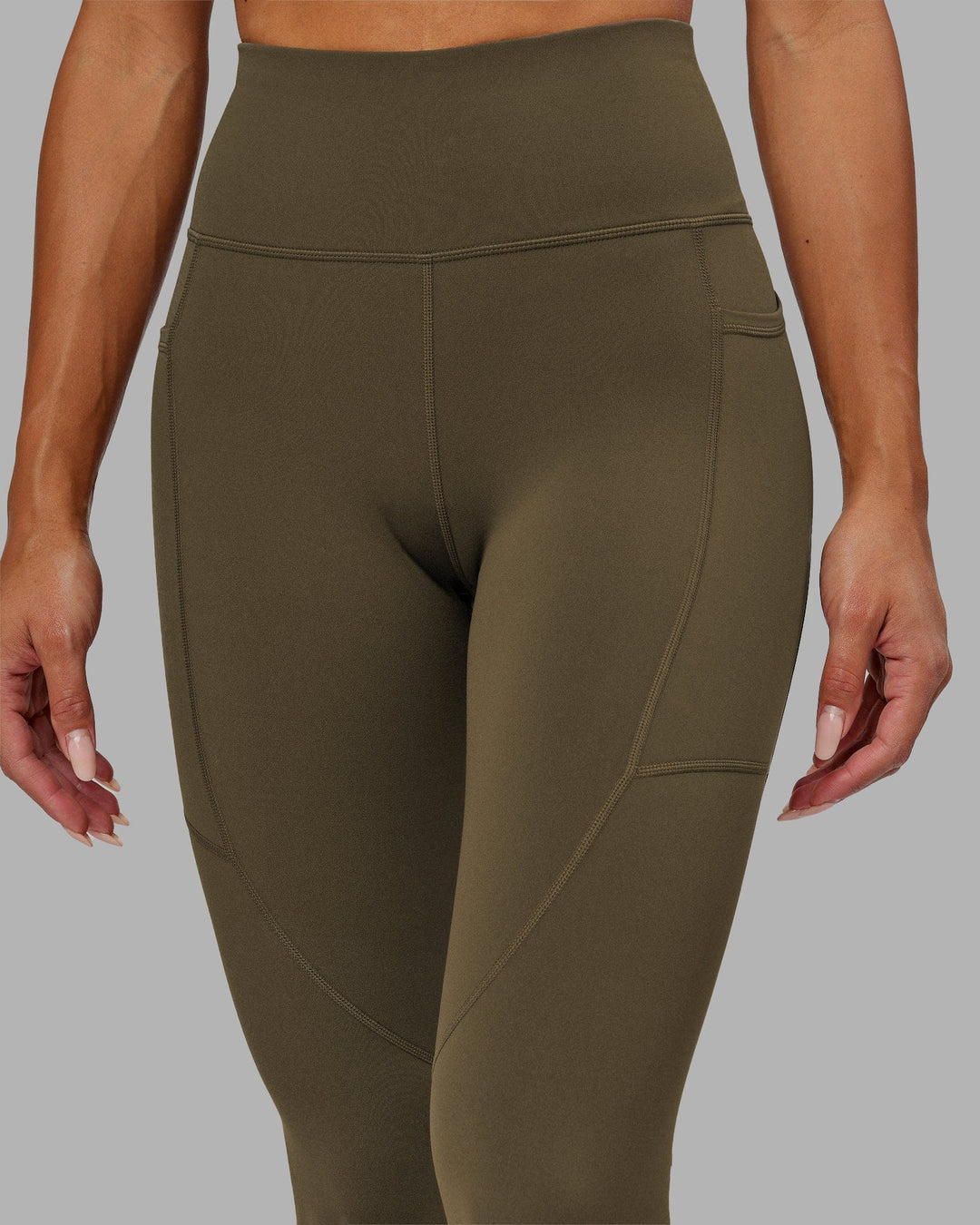 Rep Full Length Tights - Army Green