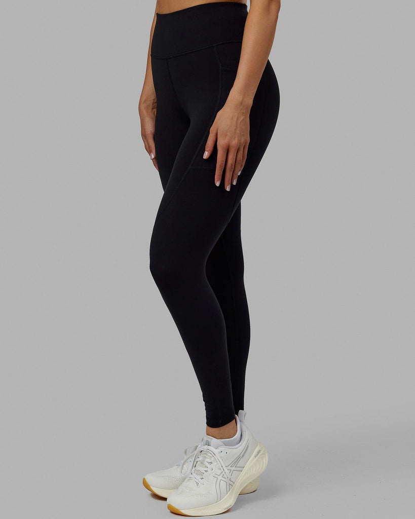 Rep No Logo Full Length Tights - Black