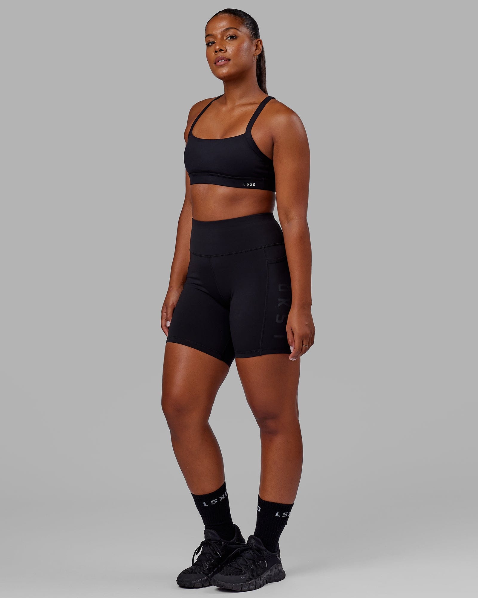 LSKD - STOP AT NOTHING 🔥 Turn up your training with the Circuit Sports Bra  & Rep Mid-Shorts ✓ Made to move with you 🤌🤌 Shop Training 👇 lskd.co/collections/womens-training