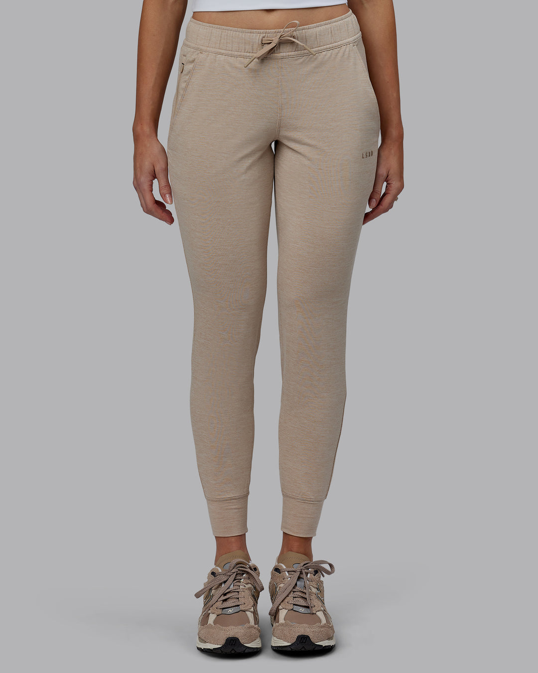 Women Weaing Restore CloudFLX Jogger - Oatmeal Marl