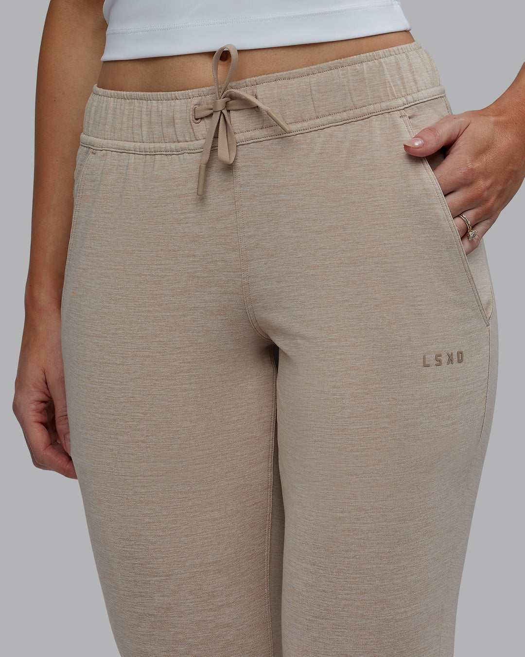 Women Weaing Restore CloudFLX Jogger - Oatmeal Marl