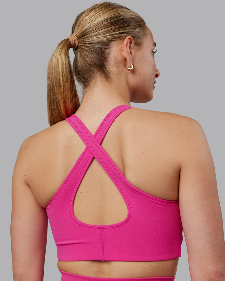 Stamina Sports Bra (D/DD/E) - Fuchsia Pink
