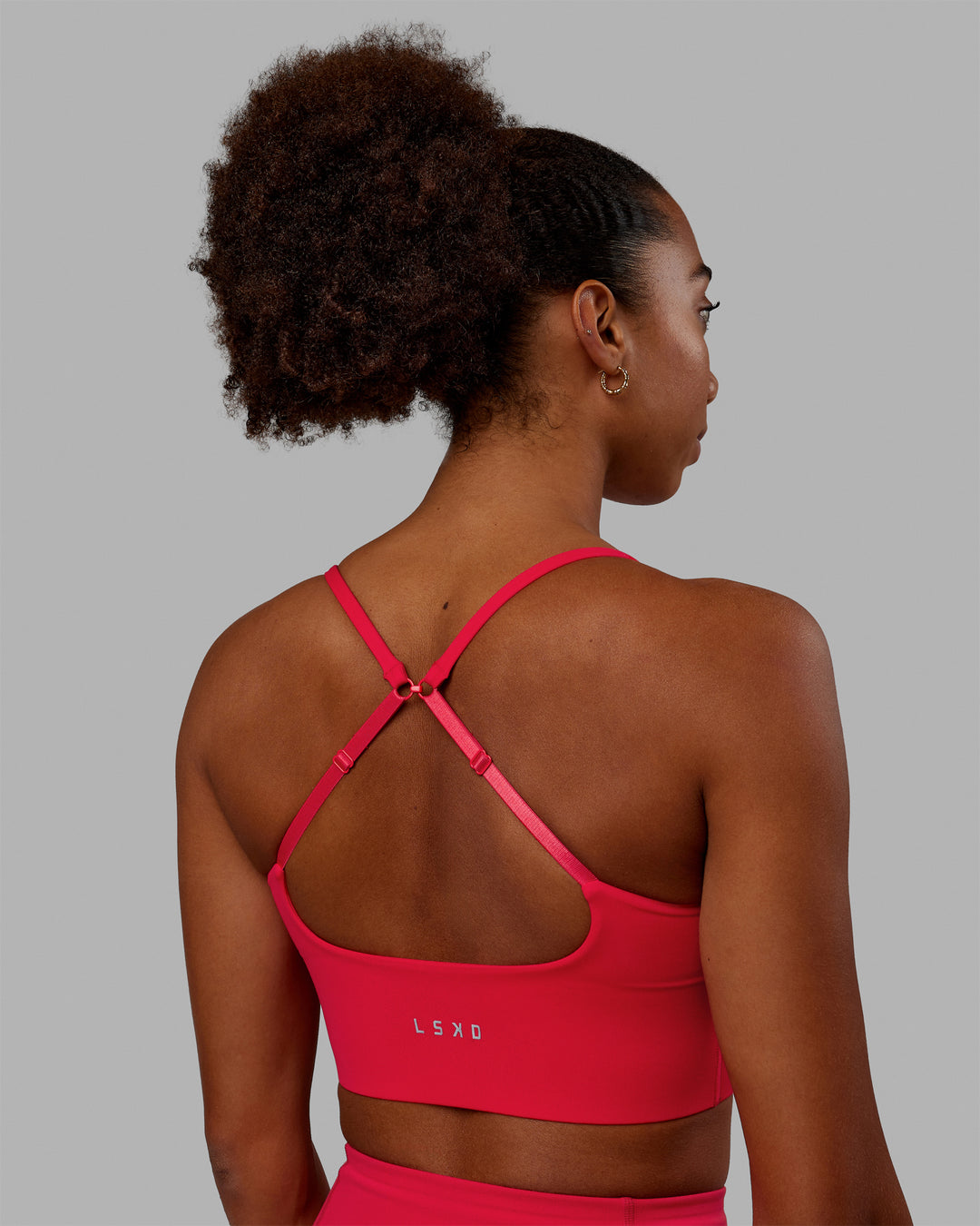 Women wearing Streamline Bra - Scarlet