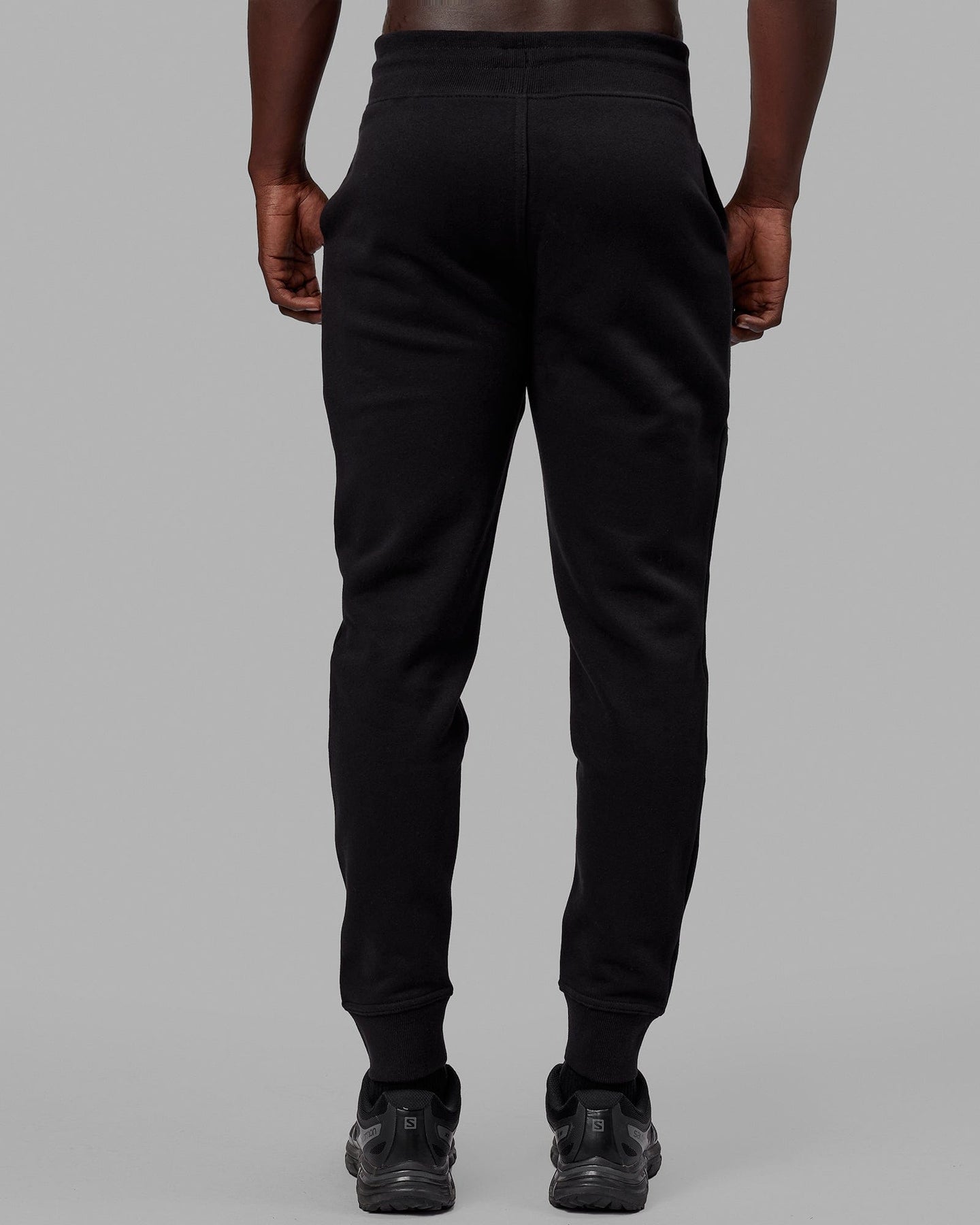 Buy Harvard Men Black Solid Tapered Style Track Pants - Track