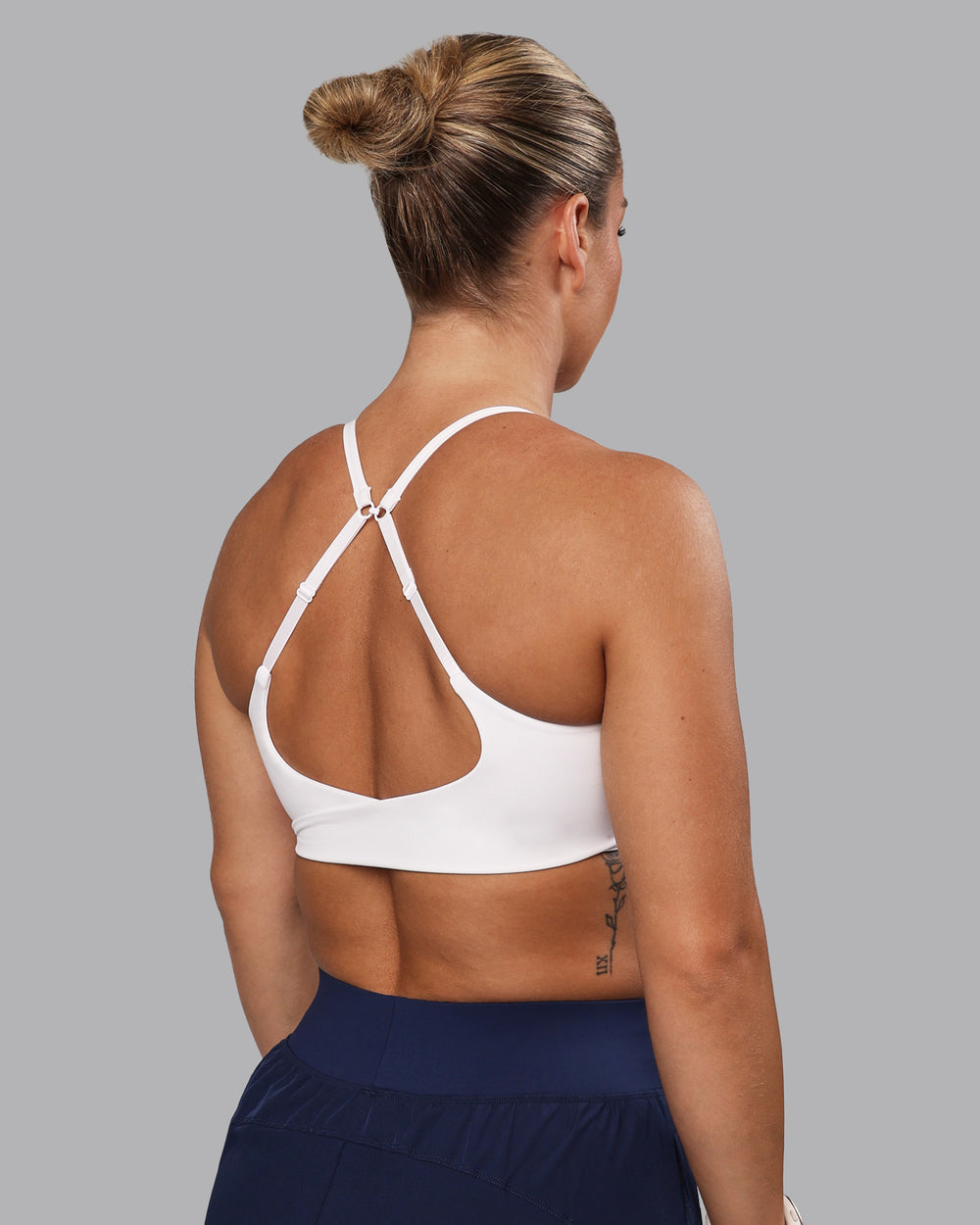 Twist Sports Bra - White