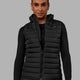 Woman wearing All-day Puffer Vest - Black
