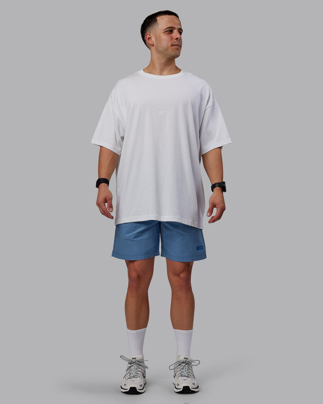 Man wearing Daily Shorts - Elemental Blue