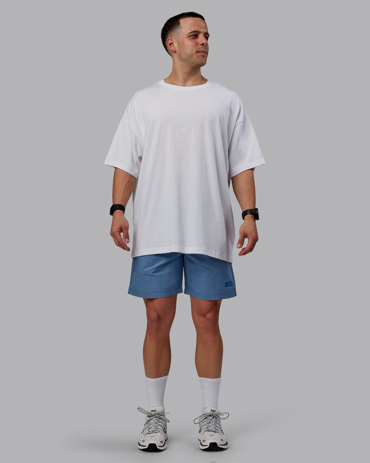 Man wearing Daily Shorts - Elemental Blue
